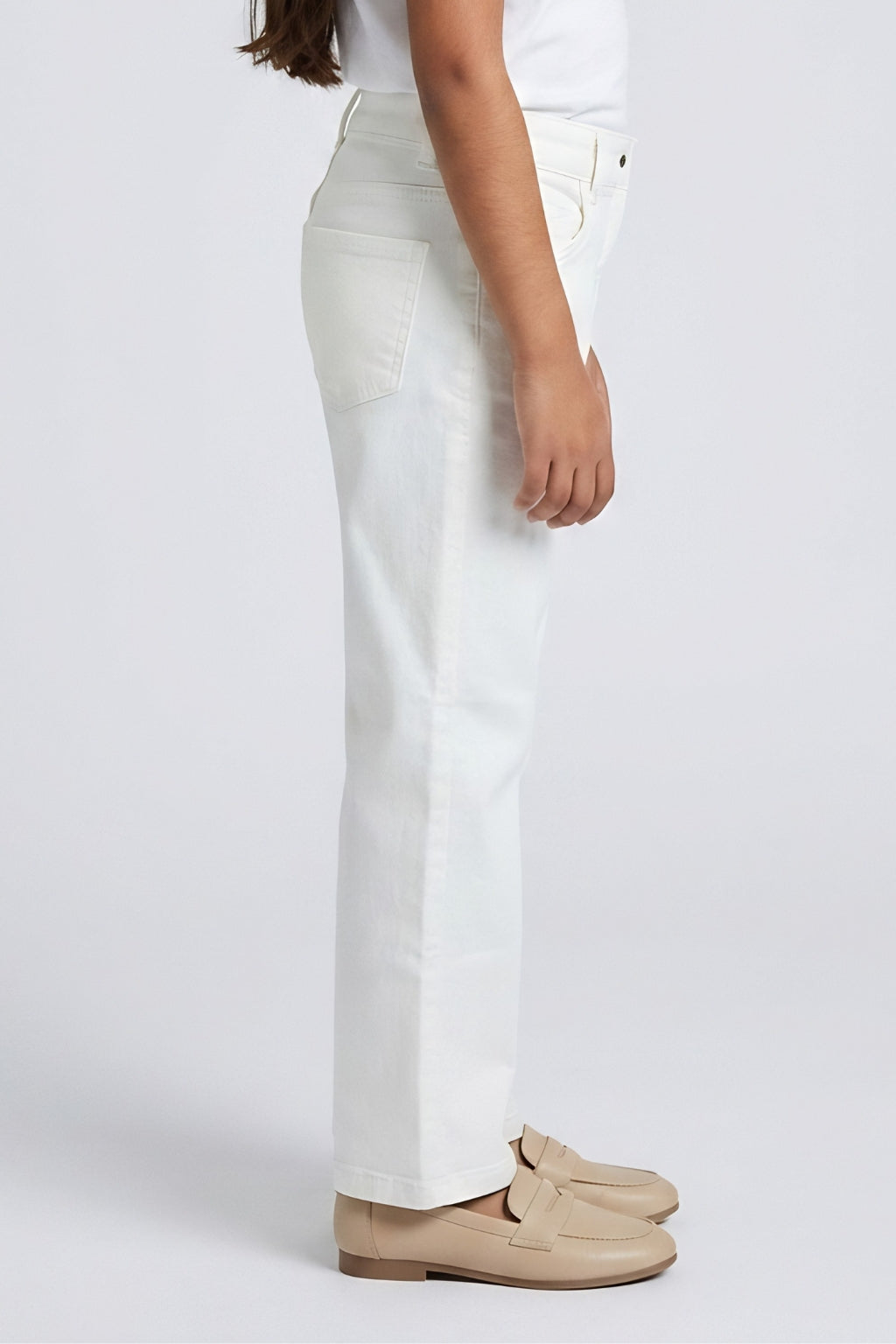 Barbie White Jeans with Pink Belt BAP601