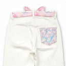 Barbie White Jeans with Pink Belt BAP601