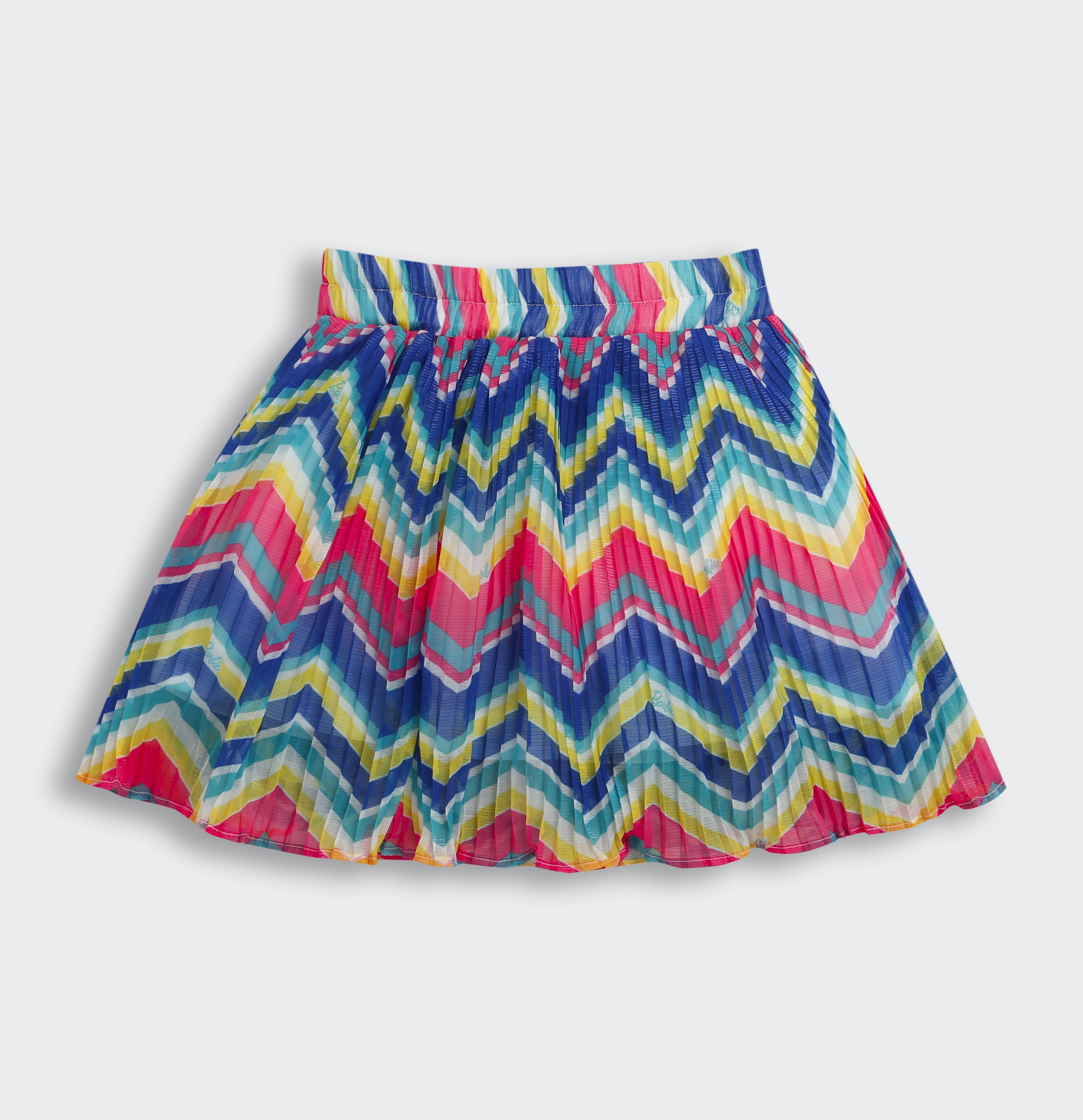 Tiny Girl Zigzag Pleated Skirt for Girls | Trendy Party Kidswear