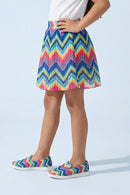 Barbie Zigzag Pleated Skirt BAS702