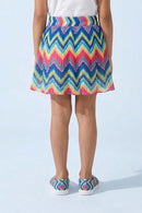 Barbie Zigzag Pleated Skirt BAS702