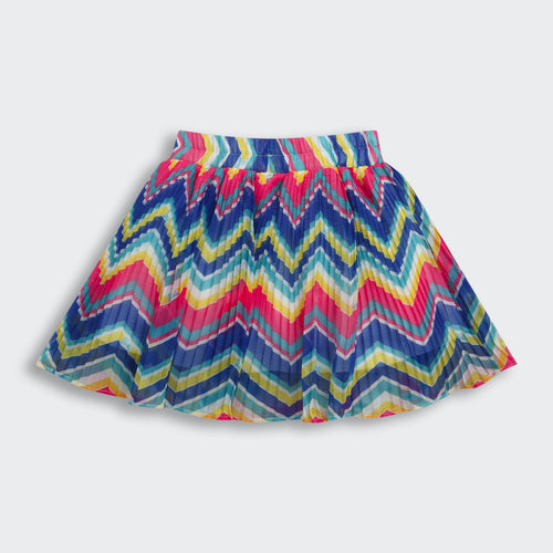 Barbie Zigzag Pleated Skirt BAS702
