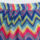 Tiny Girl Zigzag Pleated Skirt for Girls | Trendy Party Kidswear