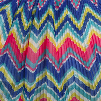 Tiny Girl Zigzag Pleated Skirt for Girls | Trendy Party Kidswear
