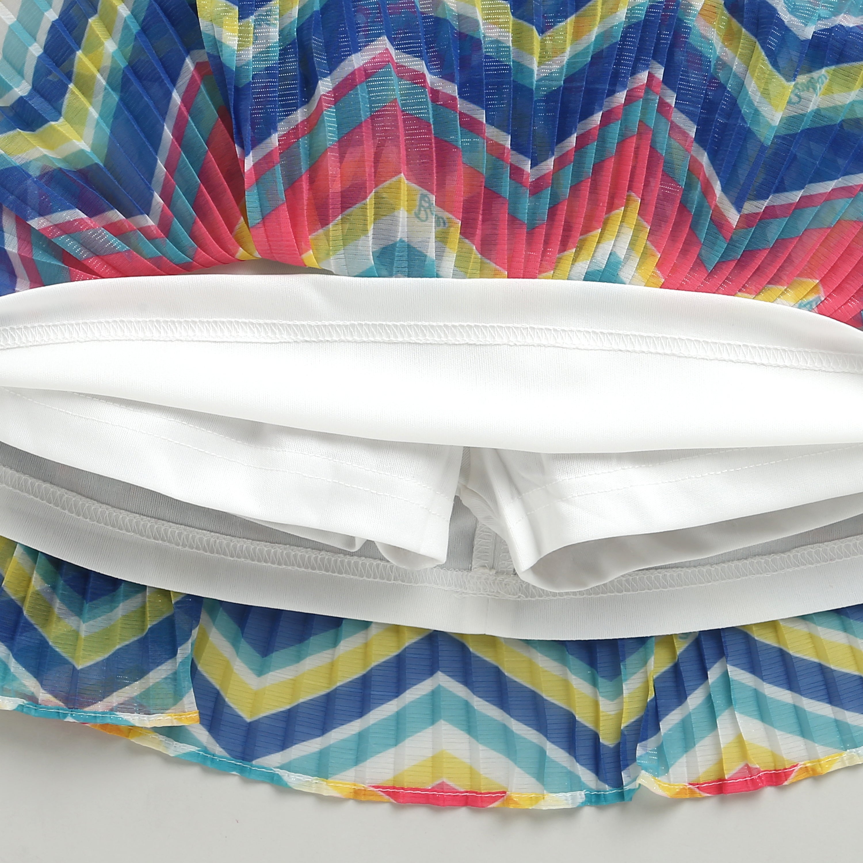 Tiny Girl Zigzag Pleated Skirt for Girls | Trendy Party Kidswear