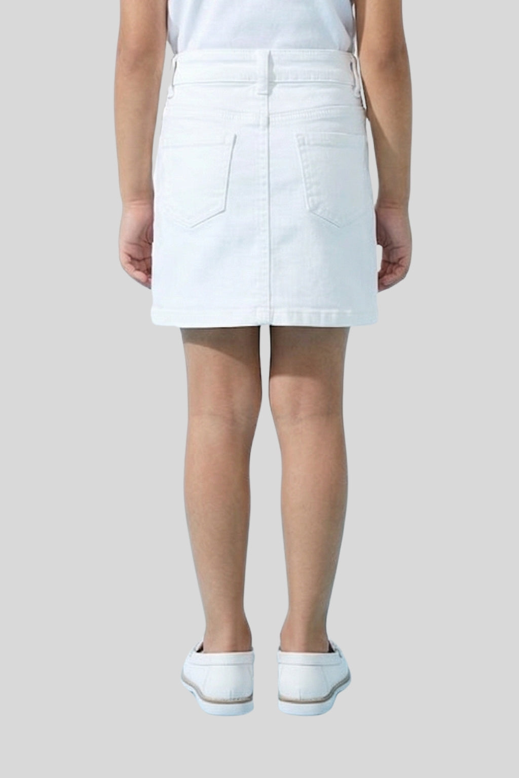 Barbie Girls Off-White Denim Skirt BAS703