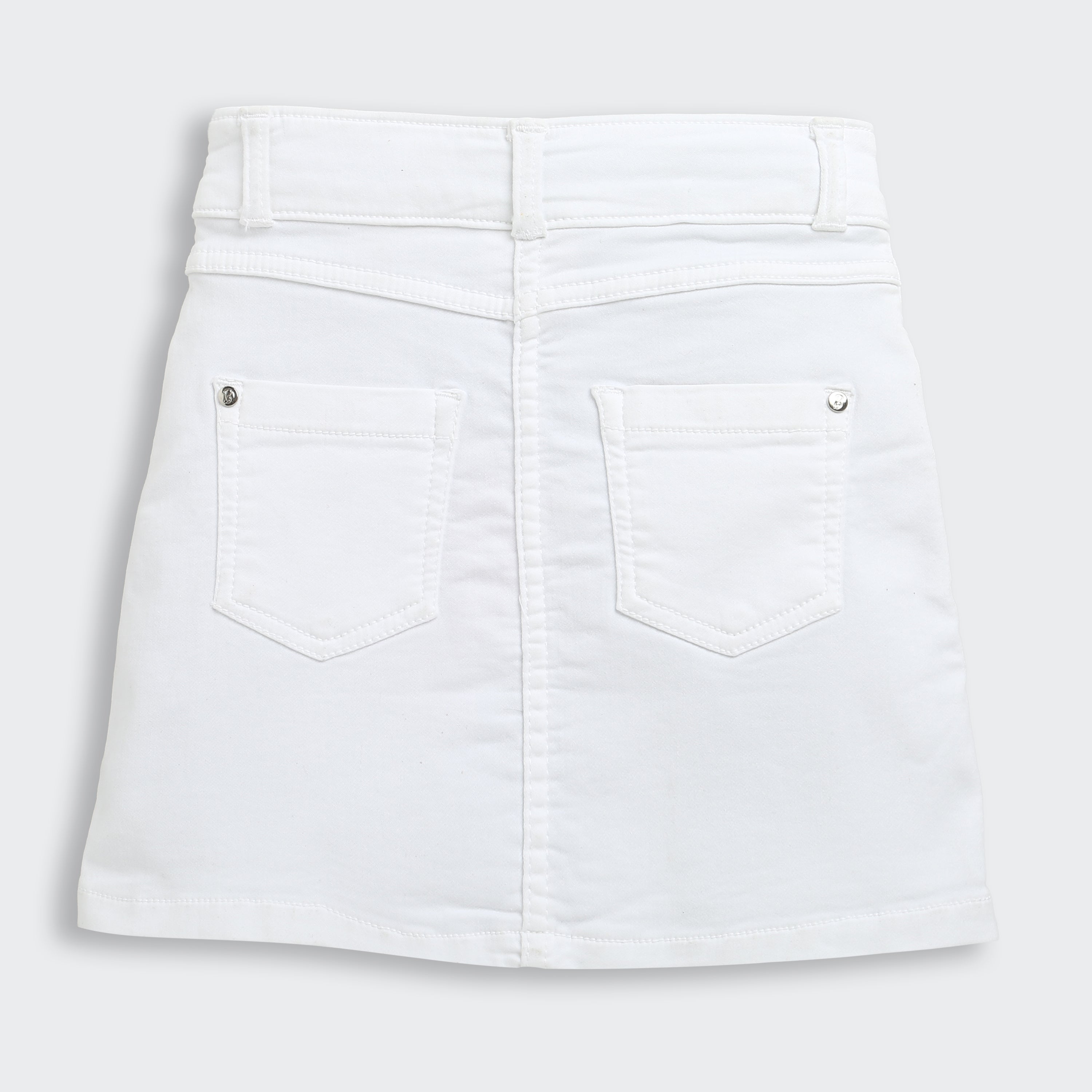 Barbie Girls Off-White Denim Skirt BAS703