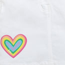 Barbie Girls Off-White Denim Skirt BAS703