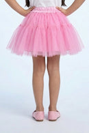Barbie Neon Pink Net Tulle Skirt BAS717