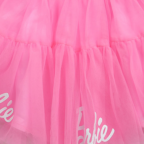 Barbie Neon Pink Net Tulle Skirt BAS717