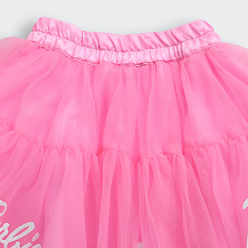 Barbie Neon Pink Net Tulle Skirt BAS717