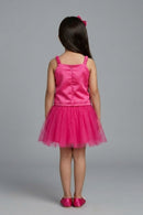 Barbie Hot Pink Net Dress BASET322