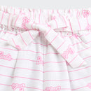 White Barbie Print Co-ord Set – Lounge & Travel Wear