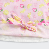 Barbie Pink Fruits Printed Top & | Trendy Girls Outfit Online | Kids