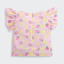 Barbie Pink Fruits Printed Top & | Trendy Girls Outfit Online | Kids
