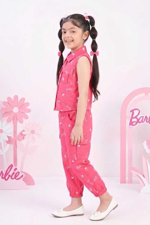 Barbie Hot Pink Co-ord Set BASET400