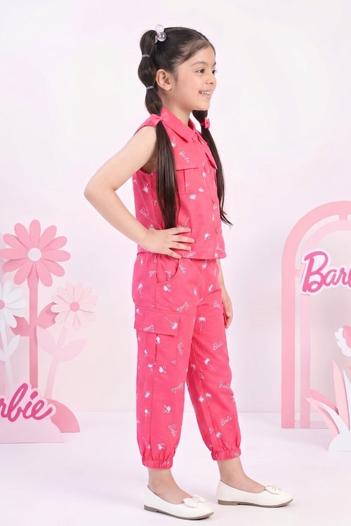 Barbie Hot Pink Co-ord Set BASET400