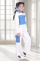 Barbie Girls Off-White Denim Patch Co-ord Set – Trendy Kids Wear