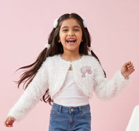 Barbie White Fur Shrug BASH100