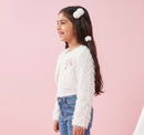 Barbie White Fur Shrug BASH100