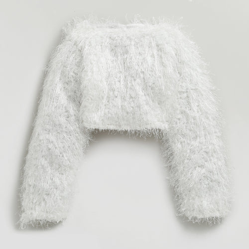 Barbie White Fur Shrug BASH100