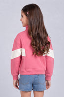 Barbie Pink Colourblock Zip-Up Jacket BASS3065