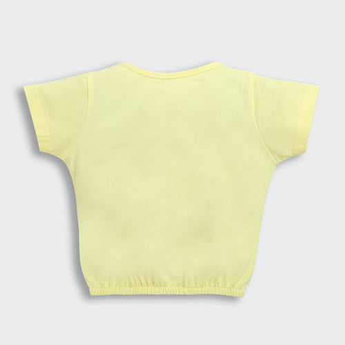Barbie Lemon Yellow Logo T-Shirt BATP2001