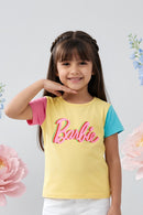 Barbie Yellow Logo T-Shirt BATP2003