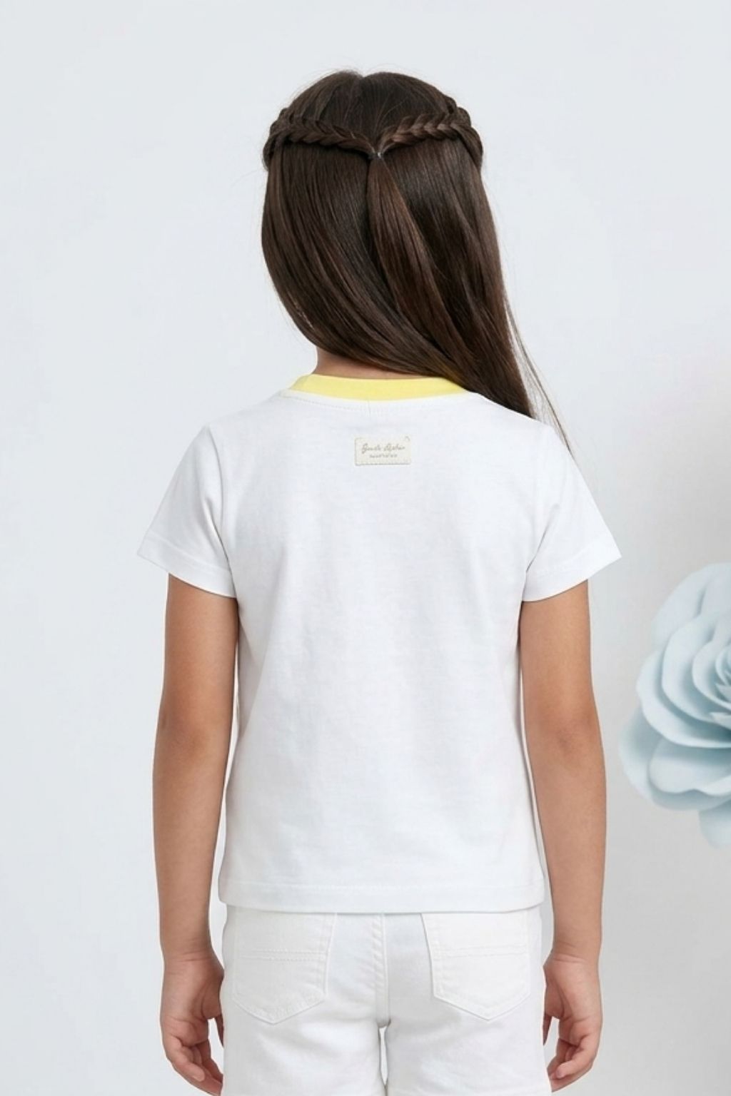 Barbie White Multi-Logo T-Shirt BATP2004