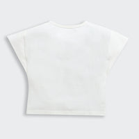 White Barbie Graphic Crop T-Shirt – Cool Summer Top for Girls