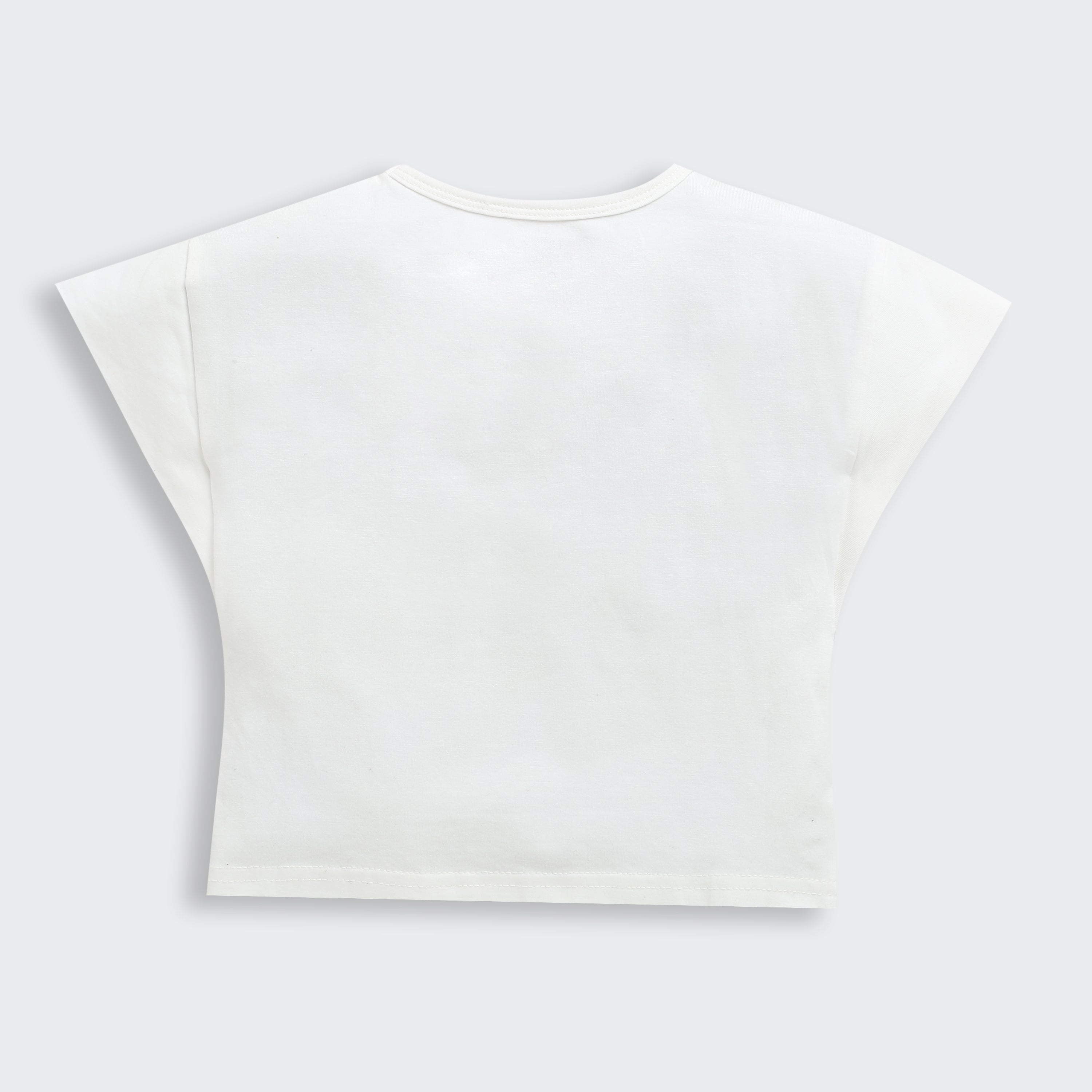 White Barbie Graphic Crop T-Shirt – Cool Summer Top for Girls