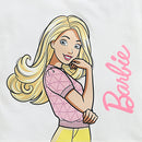 White Barbie Graphic Crop T-Shirt – Cool Summer Top for Girls