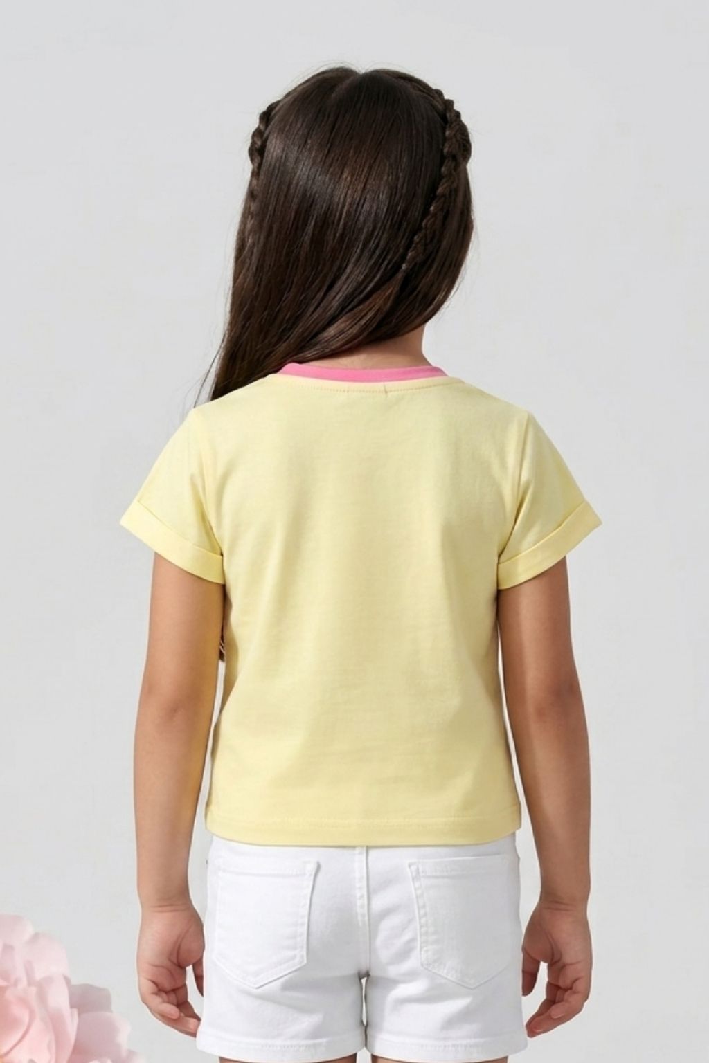 Yellow Barbie Printed T-Shirt BATP2007