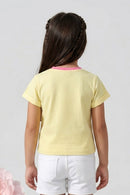 Yellow Barbie Printed T-Shirt BATP2007