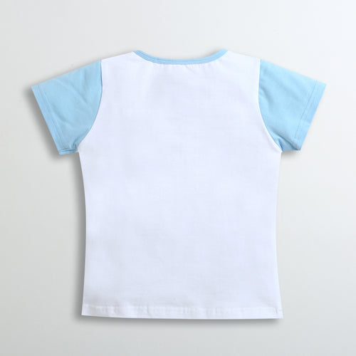 Barbie White & Blue “Love Hope ” T-Shirt BATP2018