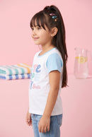 Barbie White & Blue “Love Hope ” T-Shirt BATP2018