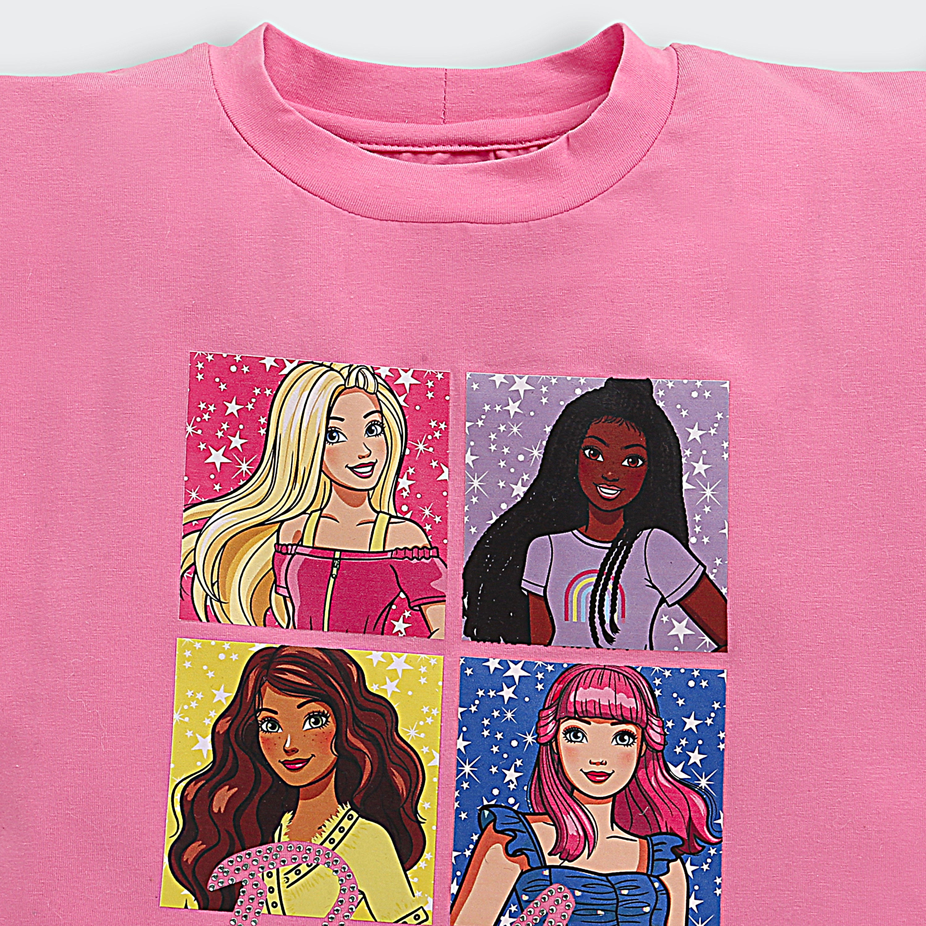 Hot Pink Barbie Character Tee – Fun Everyday Fashion