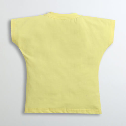 Barbie Yellow Unicorn Print T-Shirt BATP2026