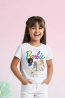 Barbie White Graphic T-Shirt BATP2028