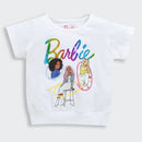 White Barbie Graphic T-Shirt – Trendy Summer Casual