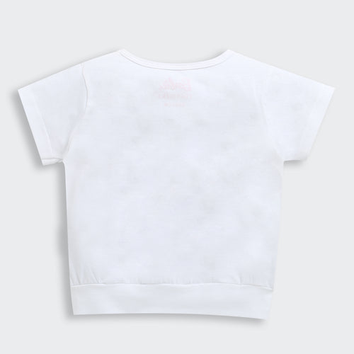Barbie White Graphic T-Shirt BATP2028