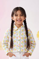 Barbie White Floral Shirt BATP2054