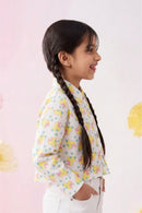 Barbie White Floral Shirt BATP2054
