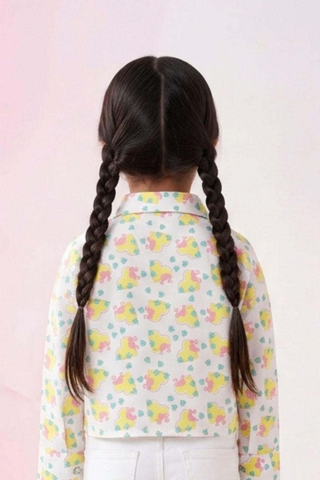 Barbie White Floral Shirt BATP2054