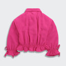 Barbie Shirt Collar Cuffed Waistband Printed | Trendy Girls Outfit Online | Kids