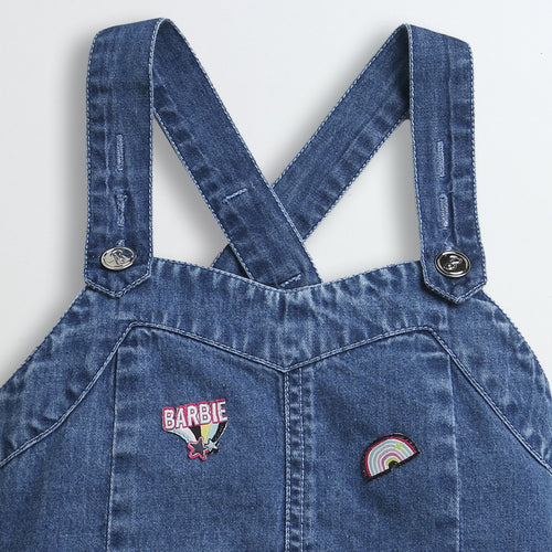Denim Barbie Pinafore Top BATP2062