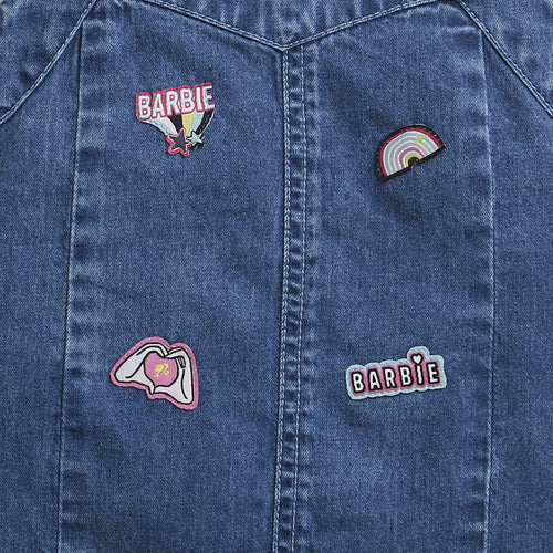 Denim Barbie Pinafore Top BATP2062
