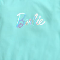 Aqua Blue Barbie Turtleneck Sweatshirt – Soft Winter Essential