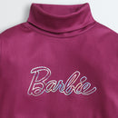 Wine Barbie Turtleneck Sweatshirt – Chic Winter Fashion