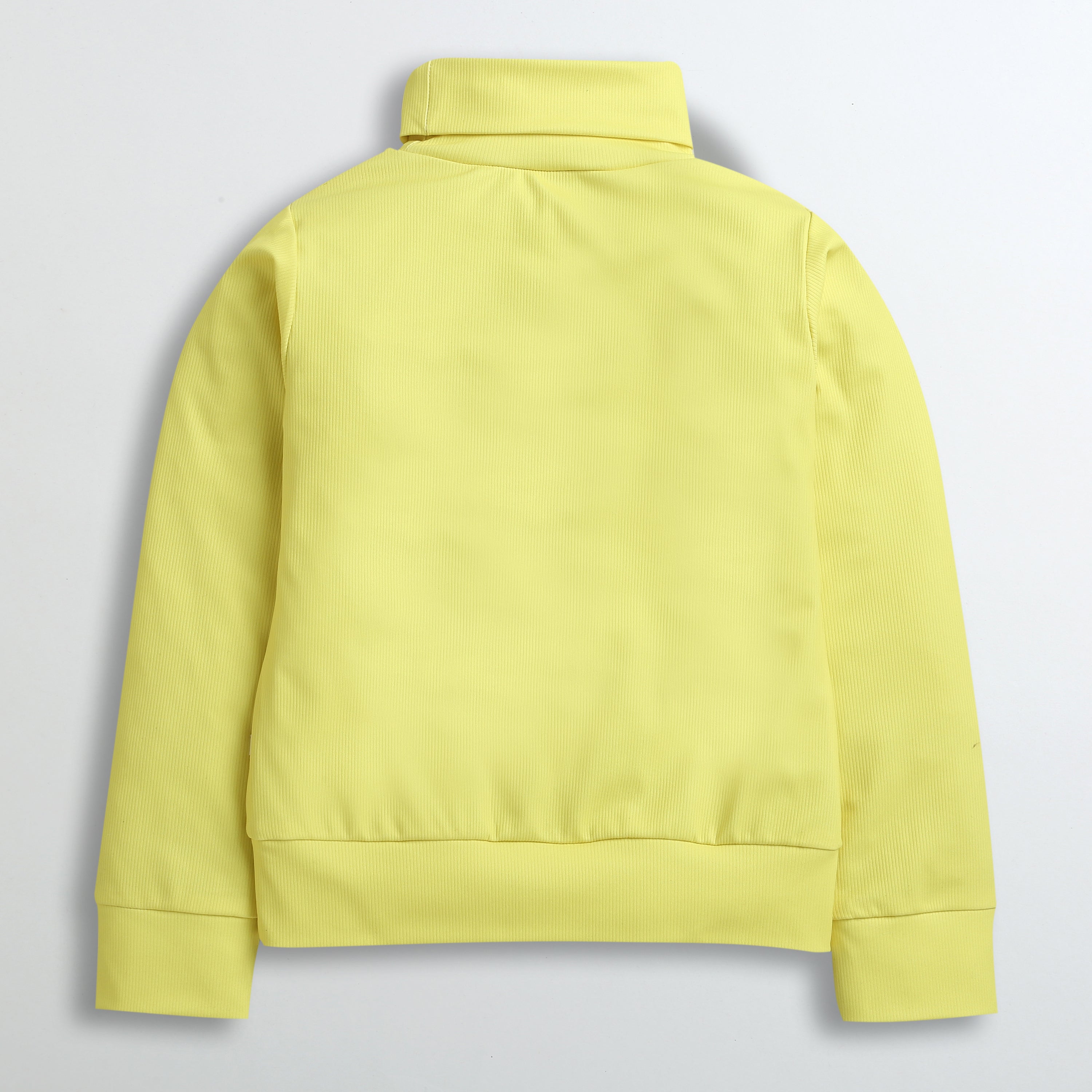 Yellow Barbie Turtleneck Sweatshirt – Bright Winter Comfort